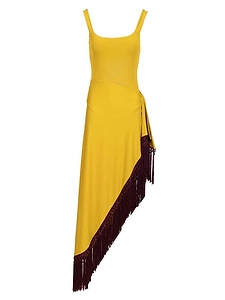 Taller Marmo Lido Fringe Maxi Dress