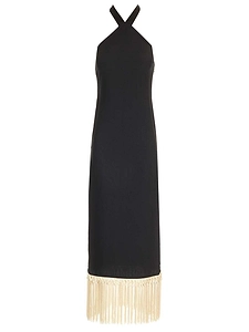 Taller Marmo Nina Fringe Midi Dress