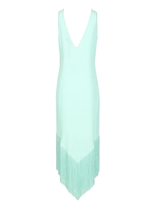 Taormina Fringed Kaftan Dress