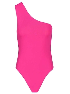 Yacare One-Shoulder Fringe Beachwear Set