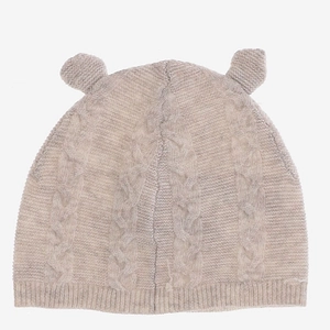 Tartine Et Chocolat Cable-Knit Baby Hat