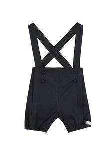 Tartine Et Chocolat Buttoned Suspender Shorts
