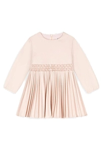 Tartine Et Chocolat Crewneck Pleated Dress