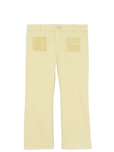 Tartine Et Chocolat Embroidered Pocket Jeans