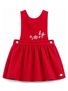 Tartine Et Chocolat Floral Embroidery Dress