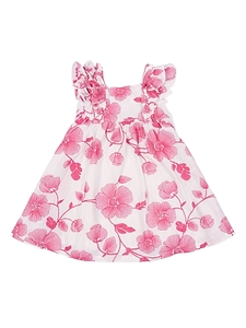 Tartine Et Chocolat Hibiscus Flowers Dress