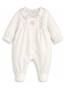 Tartine Et Chocolat Peter Pan Collar Long-Sleeved Pajamas