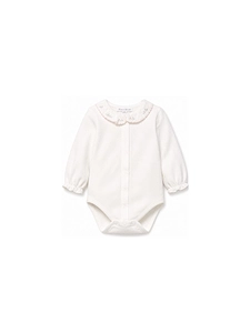 Tartine Et Chocolat Ruffled Collar Crewneck Rompers