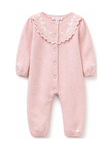 Tartine Et Chocolat Ruffled Collar Jumpsuit