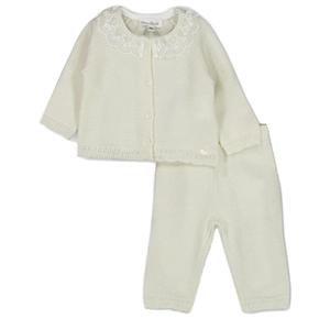 Ruffled Collar Babygrow