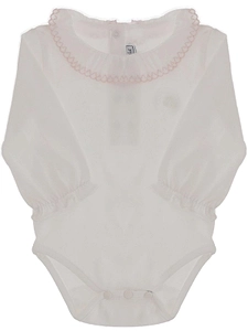 Tartine Et Chocolat Ruffled Long-Sleeved Rompers