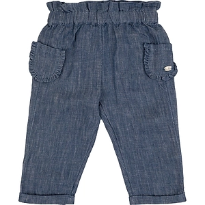 Tartine Et Chocolat Ruffled Straight Leg Pants