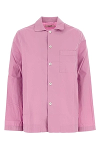 Tekla Classic Button-Up Lingerie Shirt