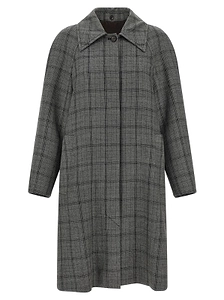 Gavin Check Coat