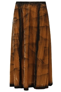 Tela Flame Patterned Skirt