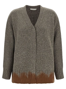 Tela Tawan Dip-Dye Cardigan