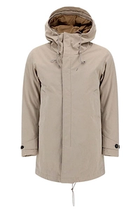 Ten C High Neck Core Quilted Parka