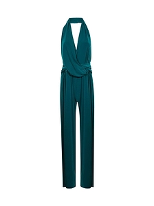 Astra Open-Back Halterneck Jumpsuit