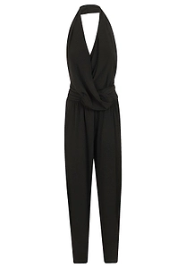 Astra Open-Back Halterneck Jumpsuit