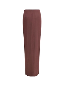 Phoebe Wrap Effect Midi Skirt