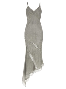 Rosetta Lace Asymmetric Dress