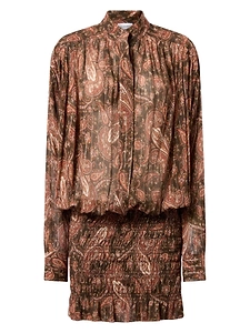 Rania Paisley Mini Dress