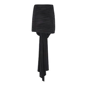 The Andamane Ruched Draped Skirt