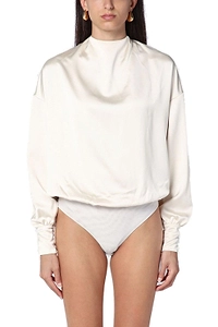 The Andamane Satin Bodysuit