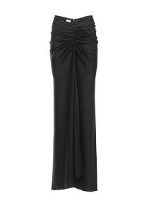 The Andamane Ruched Maxi Skirt
