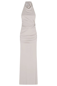 Stella Halted Neck Maxi Dress