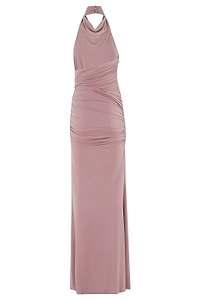 Stella Open-Back Maxi Dress