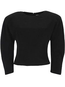 The Andamane Structured Long-Sleeve Top