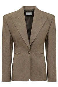 Toni Structured Single-Breasted Blazer