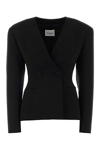 Venusta Single-Breasted Blazer