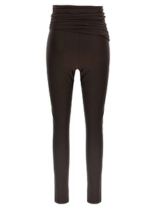 The Andamane Vicky Draped High-Waist Pants