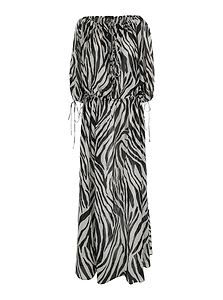 Wilma Zebra Print Balloon Dress