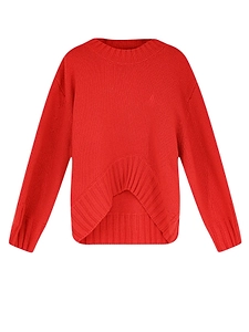 The Attico Asymmetric Hem Knitted Sweater