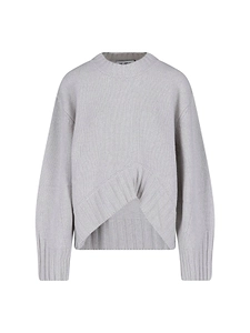 The Attico Asymmetric Hem Knitted Jumper
