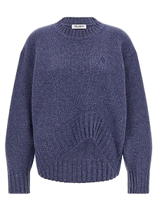 The Attico Asymmetric Hem Knitted Jumper