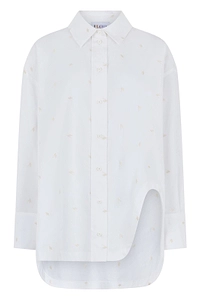 The Attico Asymmetric Oversized Shirt