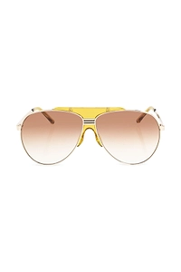 The Attico Aviator Frame Sunglasses