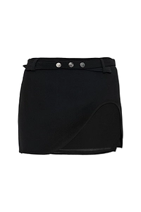 The Attico Belted Mini Skirt