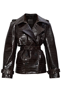 Belted Bomber Jacket