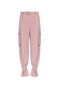 The Attico Belted Cargo Trousers