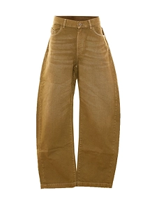The Attico Brusk Wide-Leg Jeans