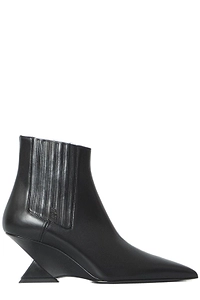The Attico Cheope Wedge Ankle Boots