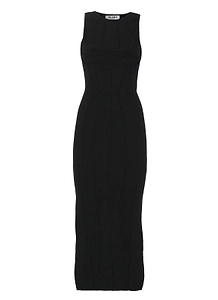 The Attico Contoured Midi Dress
