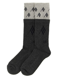 The Attico Double Layer Logo Socks