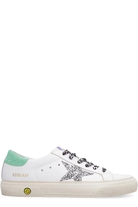 Golden Goose Kids May Lace-Up Sneakers