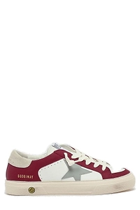 Golden Goose Kids May Star-Patch Lace-Up Sneakers